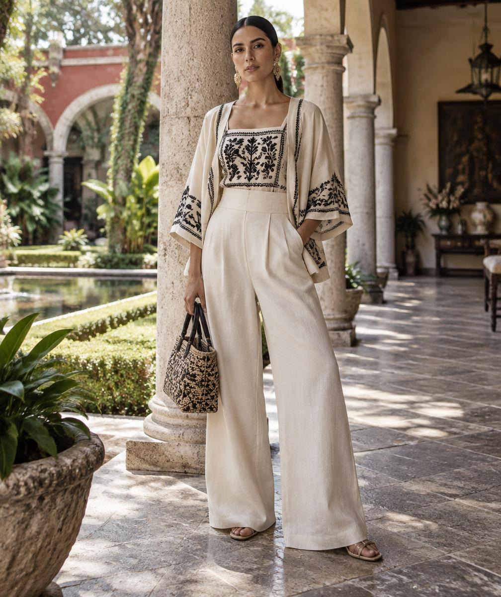 Moda mexicana contemporánea en una hacienda